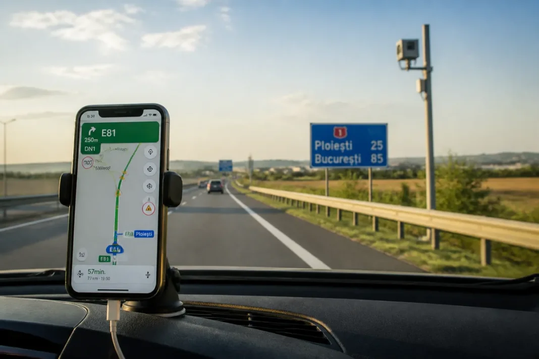 CJUE deschide calea interzicerii alertelor de radar pe Waze și Google Maps în România