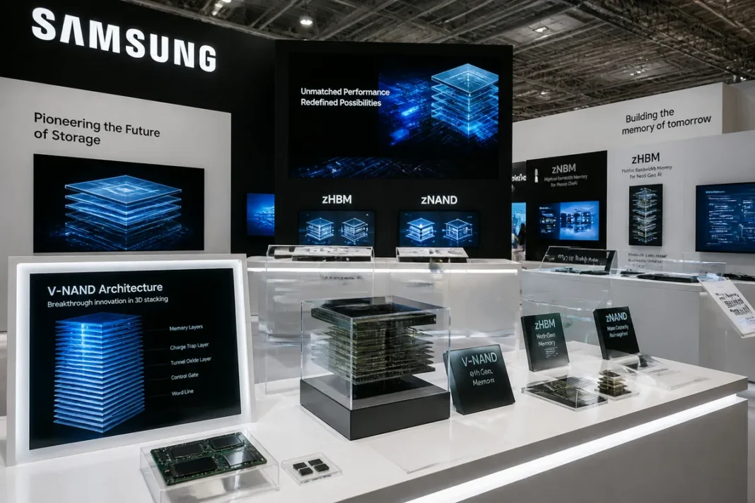 Samsung dezvăluie tehnologia de memorie cu peste 400 de straturi pentru sistemele AI