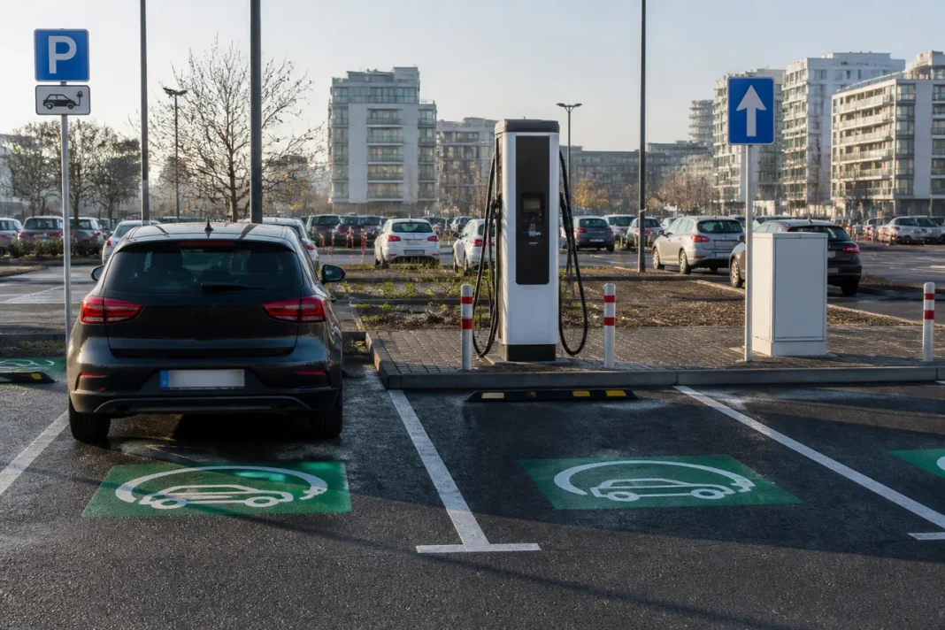 Amenzi de până la 1.081 de lei pentru șoferii care ocupă stațiile electrice