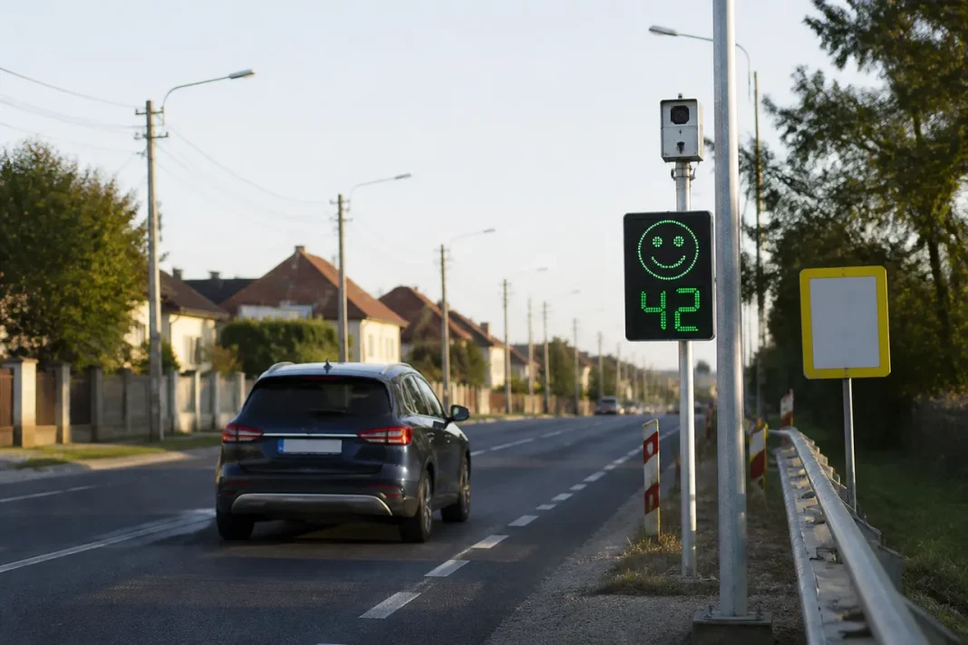CNAIR a instalat radare educative în 150 de localități