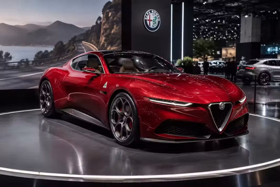 Alfa Romeo Cuorerosso debutează la Paris cu design italian și viziune hibridă